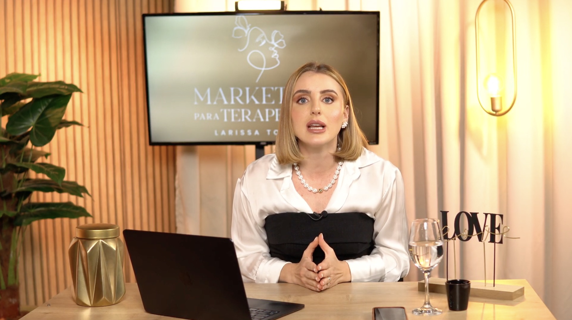 Curso Marketing para Terapeutas gravado no Studio B