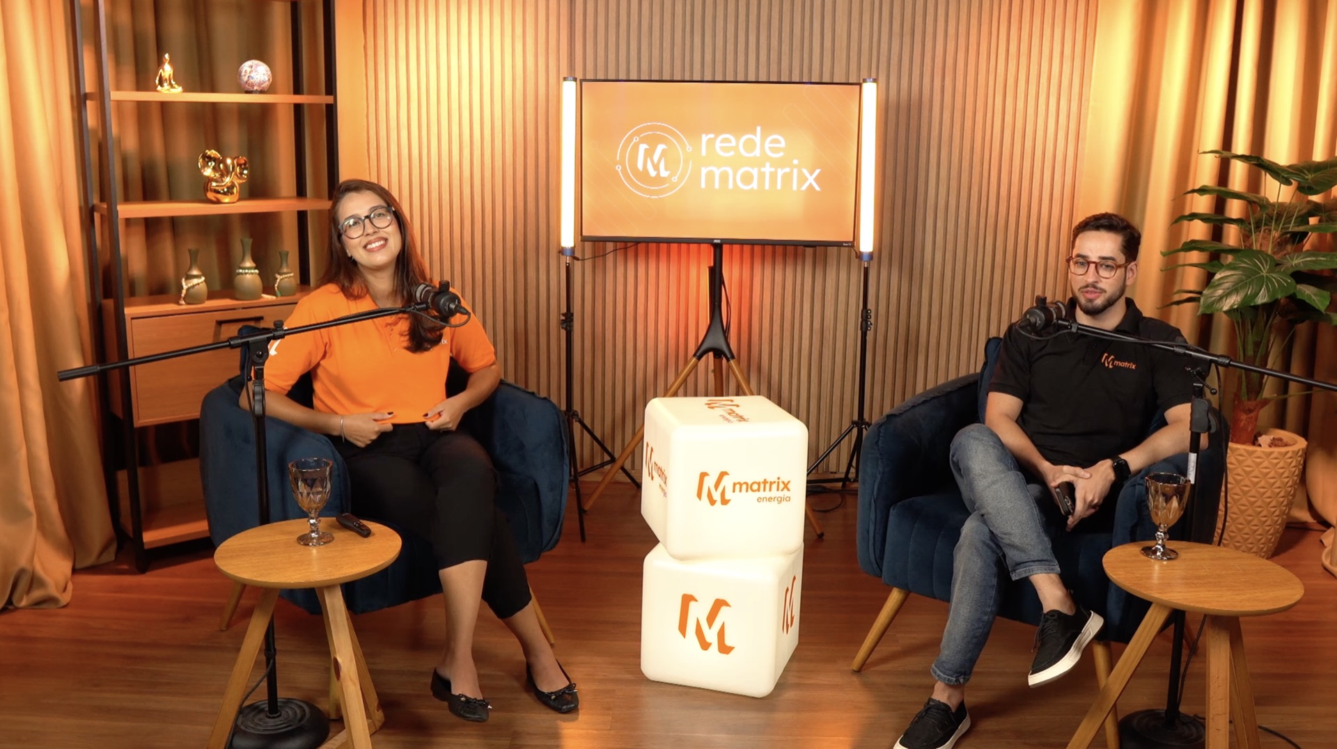 Rede Matrix gravando no Studio B